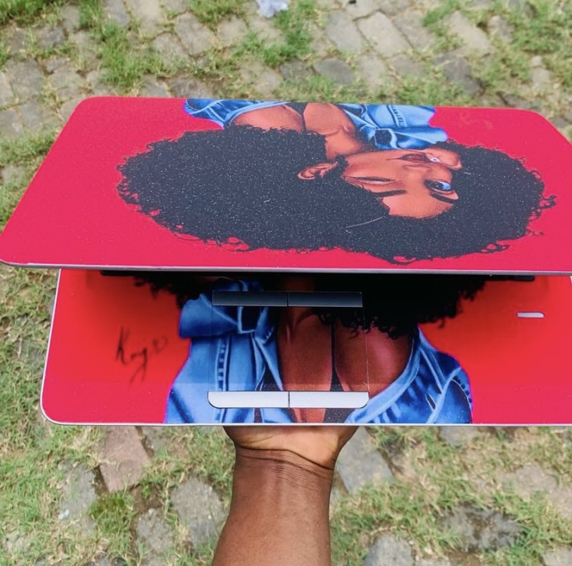 Laptop sticker