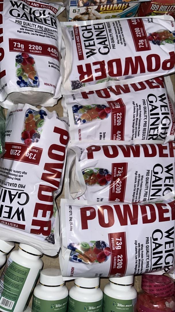 Power weight gain powder